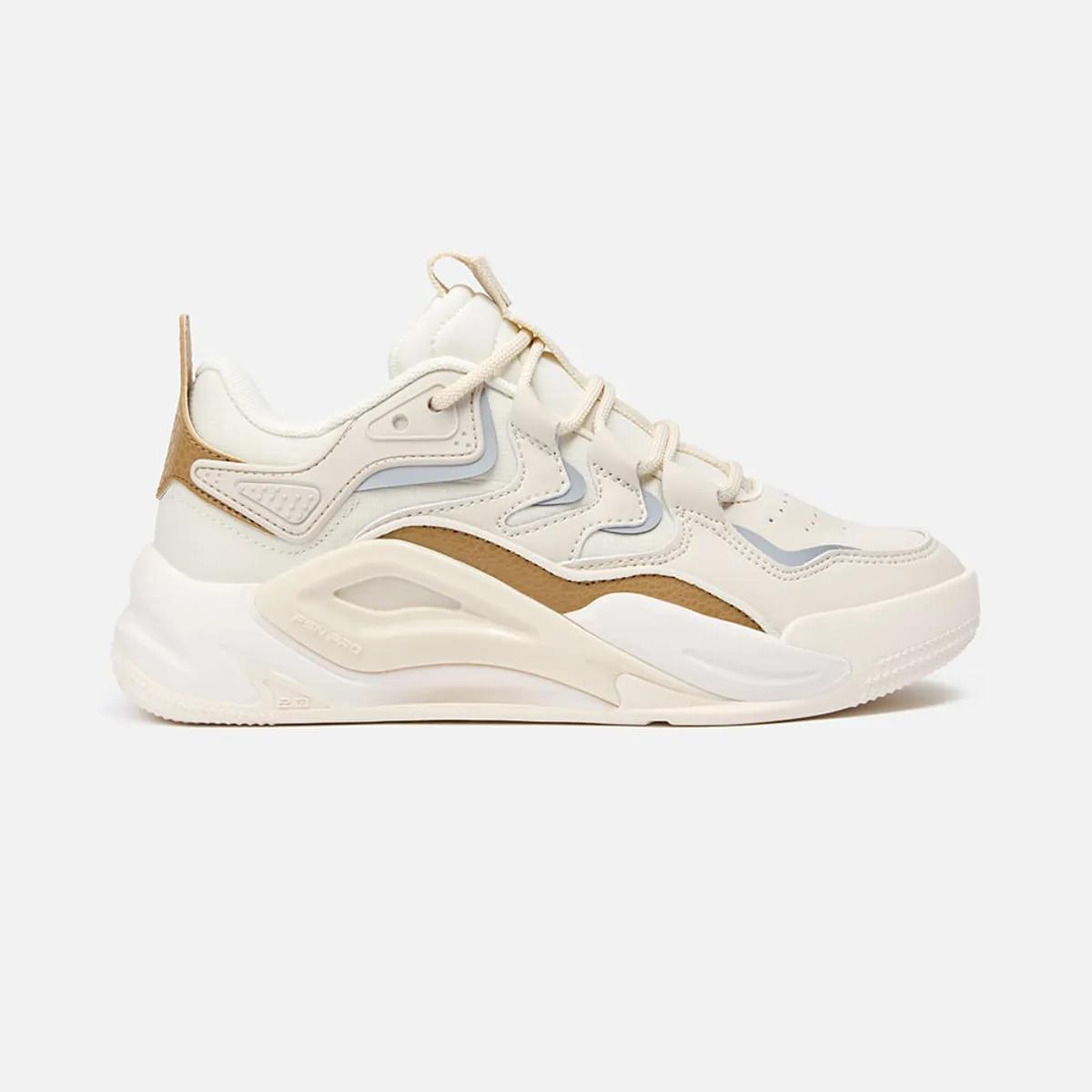 NEW ATHLETIC - Zapatillas New Athletic Lifestyle Fnspro75 Beige Con Marrón Mujer