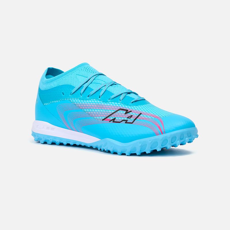 NEW ATHLETIC - Zapatillas New Athletic Football Slabs90 Turquesa Con Fucsia Juvenil