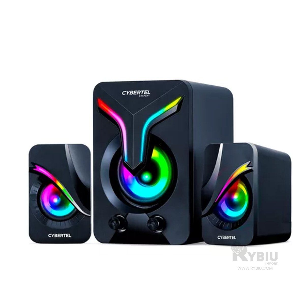 RYBIU IMPORT - Bocina Compacto Cybertel Exxpert en Negro Y+Gift MiniAgenda