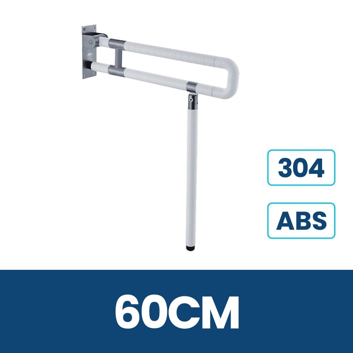 EXORIAM - Barra de seguridad Abatible de Acero Inoxidable