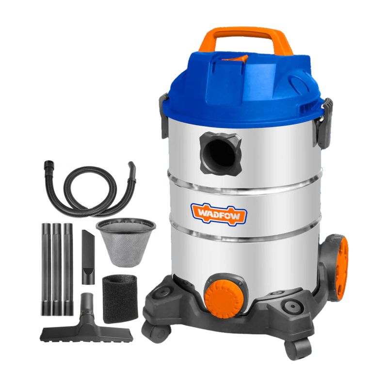 GENERICO - Aspiradora 30L 1200w Tanque Metálico Wadfow