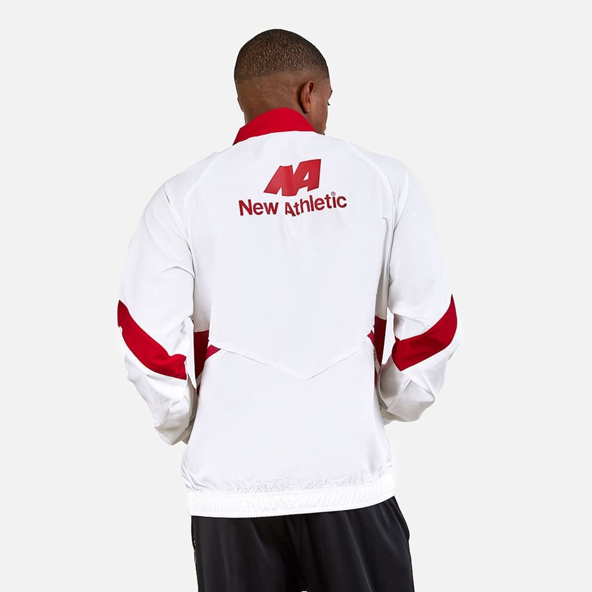 NEW ATHLETIC - Cortaviento Cienciano Blanco Con Rojo Hombre