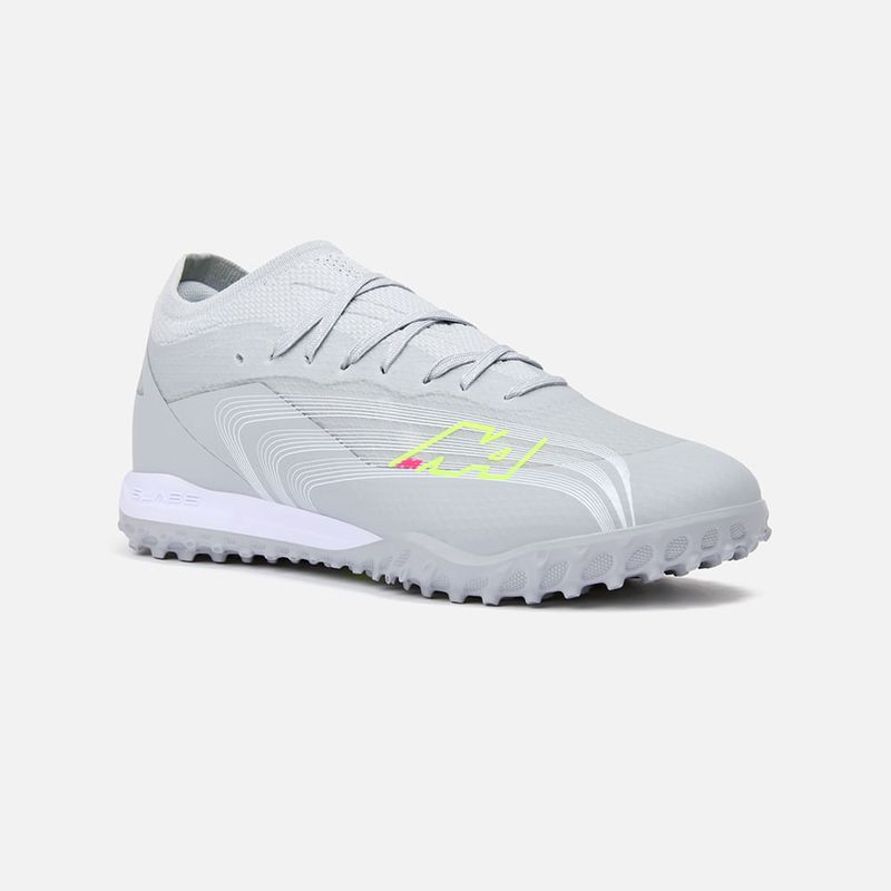 NEW ATHLETIC - Zapatillas New Athletic Football Slabs90 Gris Con Verde Juvenil