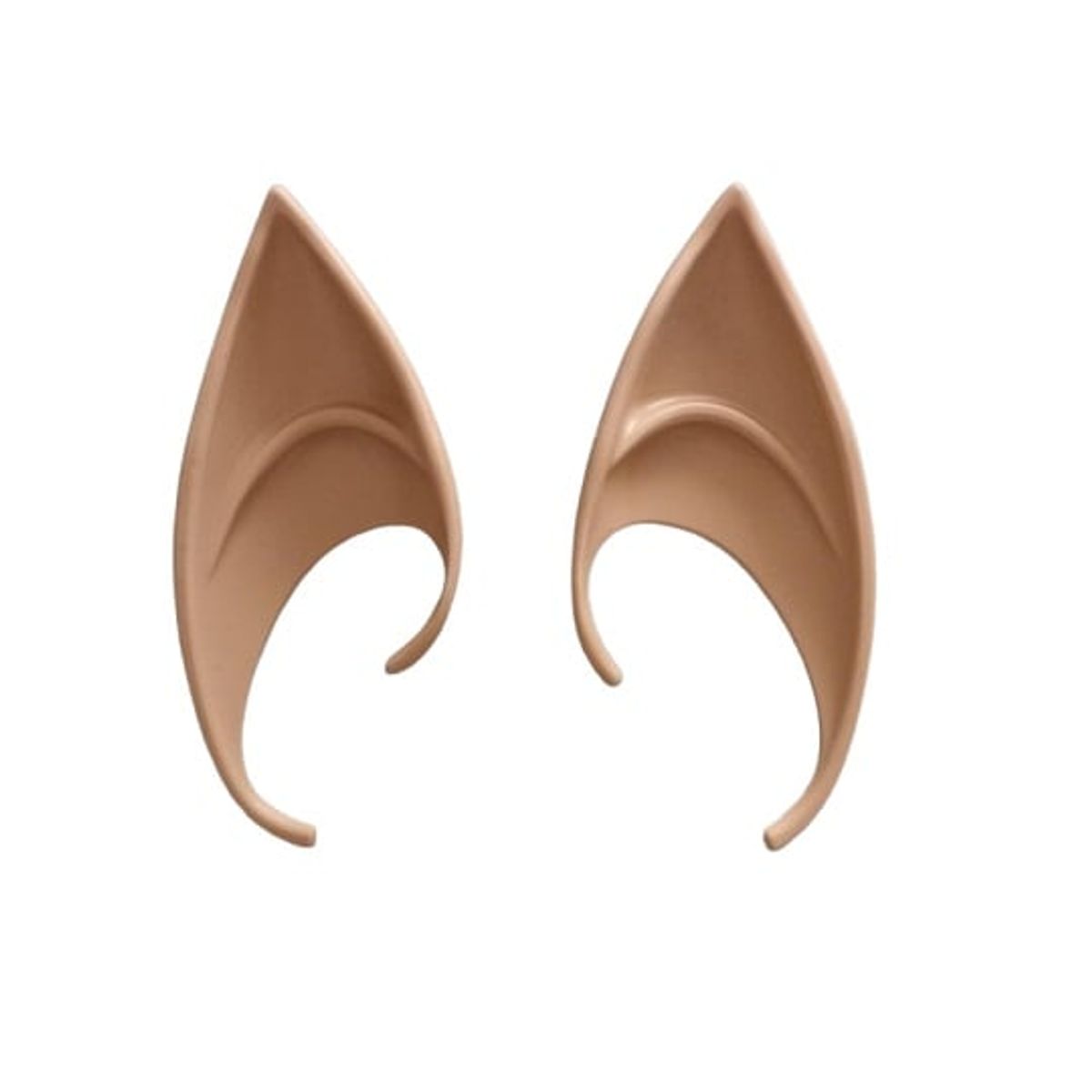 GENERICO - Orejas elfo hada cosplay disfraz Halloween 10cm piel oscura