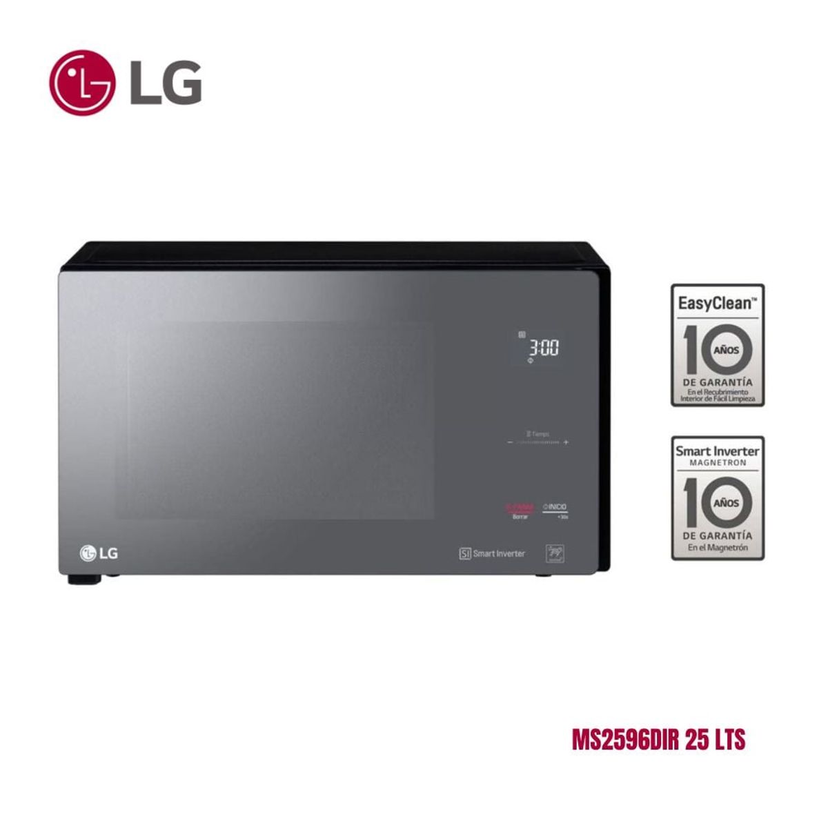 LG - HORNO MICROONDAS LG MS2596DIR 25 LTS