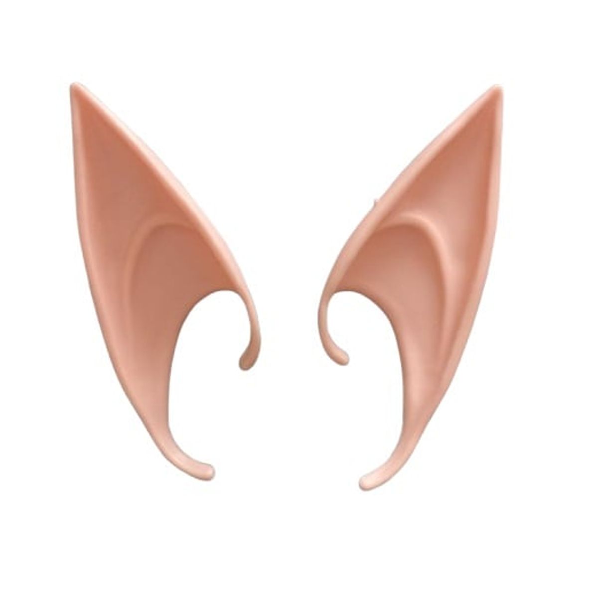 GENERICO - Orejas elfo hada cosplay disfraz Halloween 12cm color piel