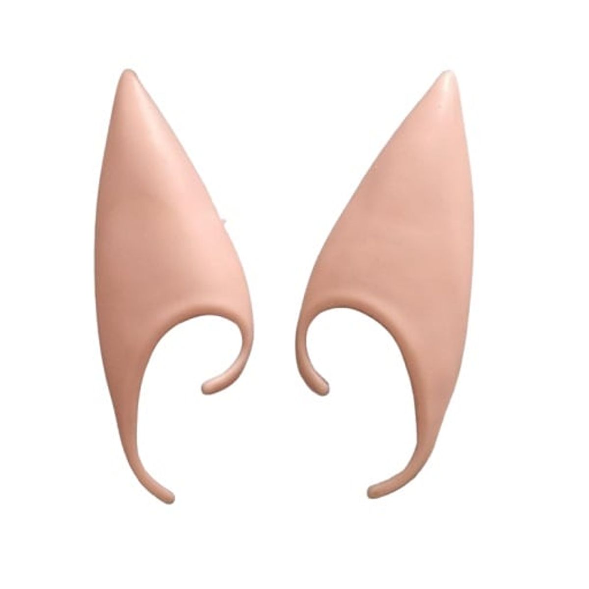 GENERICO - Orejas elfo hada cosplay disfraz Halloween 12cm color piel