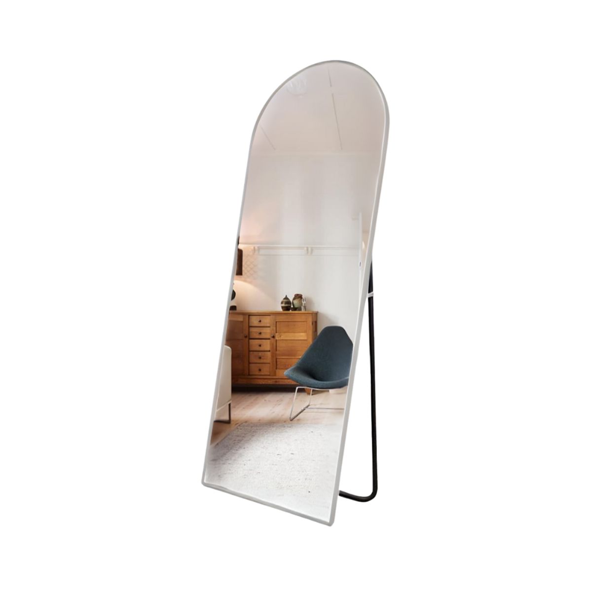 INSPIRA - Espejo de Pie Cuerpo Entero Arco para Decoración 150 cm