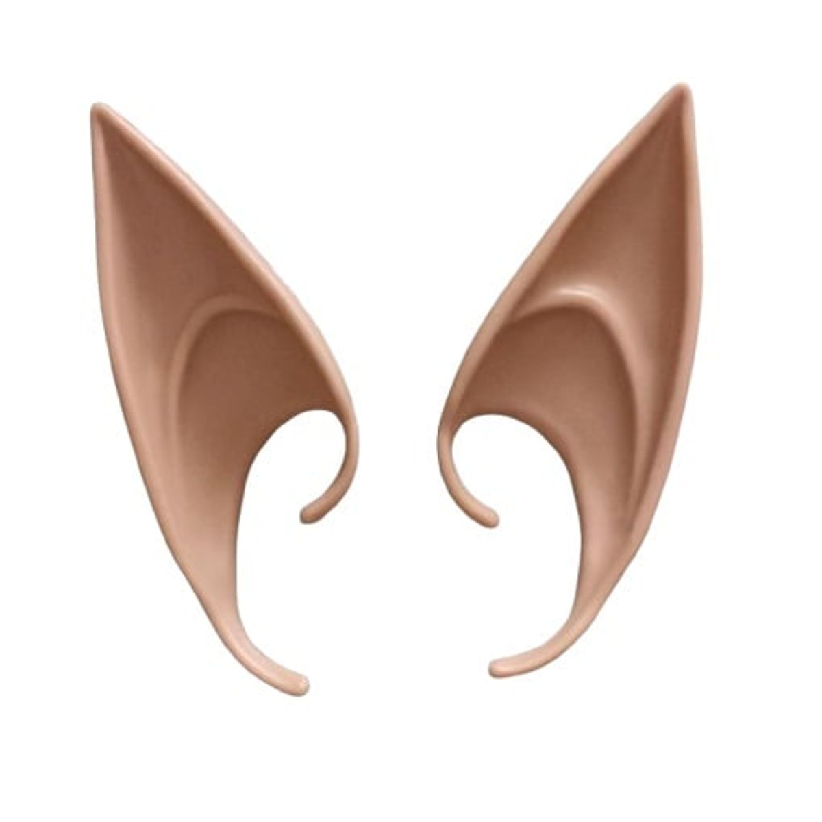 GENERICO - Orejas elfo hada cosplay disfraz Halloween 12cm piel oscura