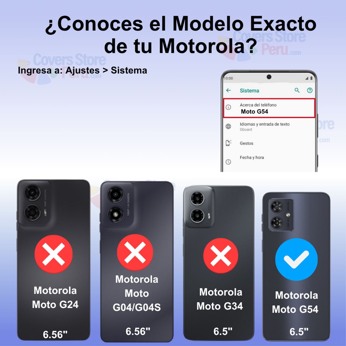 GENERICO - Funda para Motorola Moto G54 Holder Parante + Anillo Antishock Azul