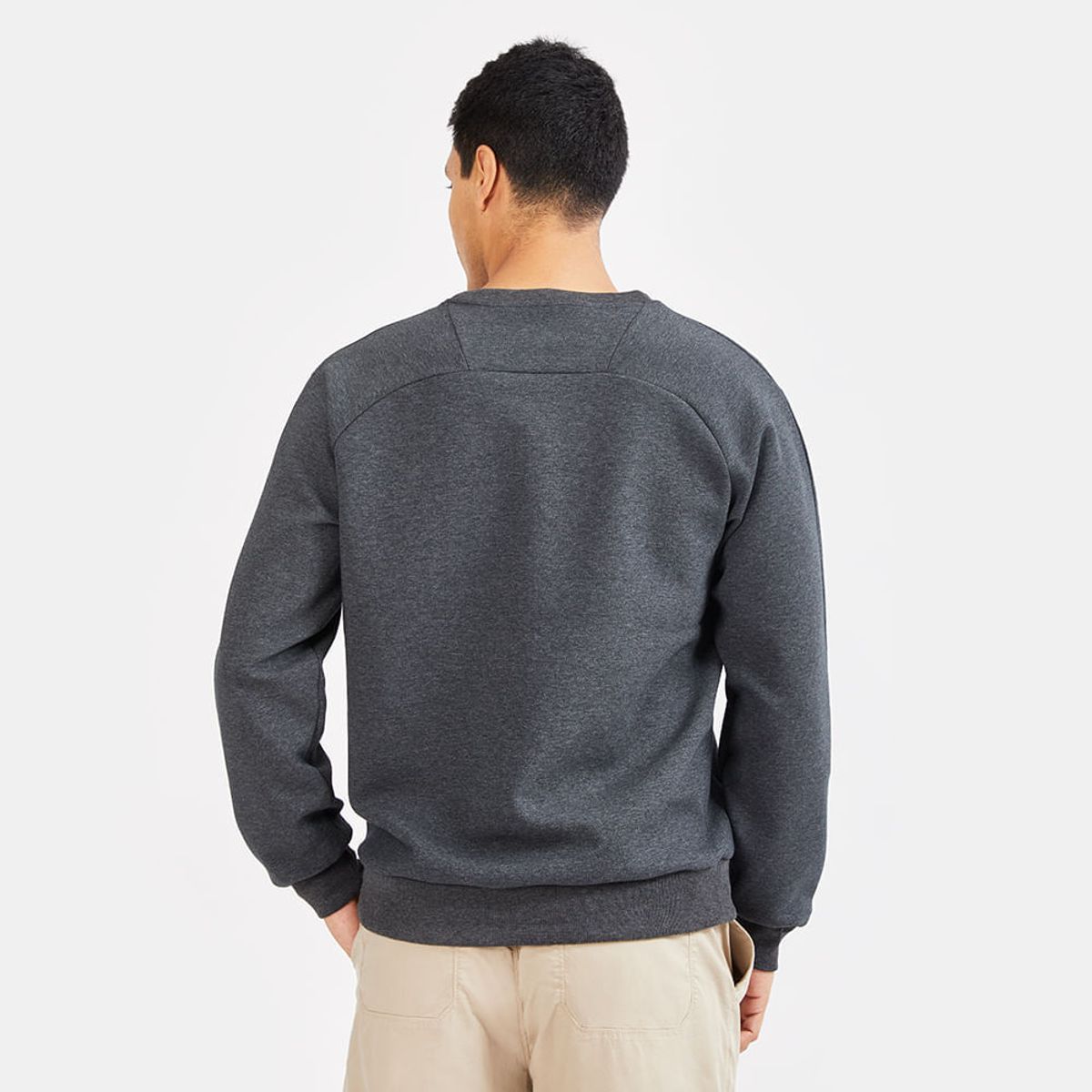 NEW ATHLETIC - Polera New Athletic Jey Gris Oscuro Hombre