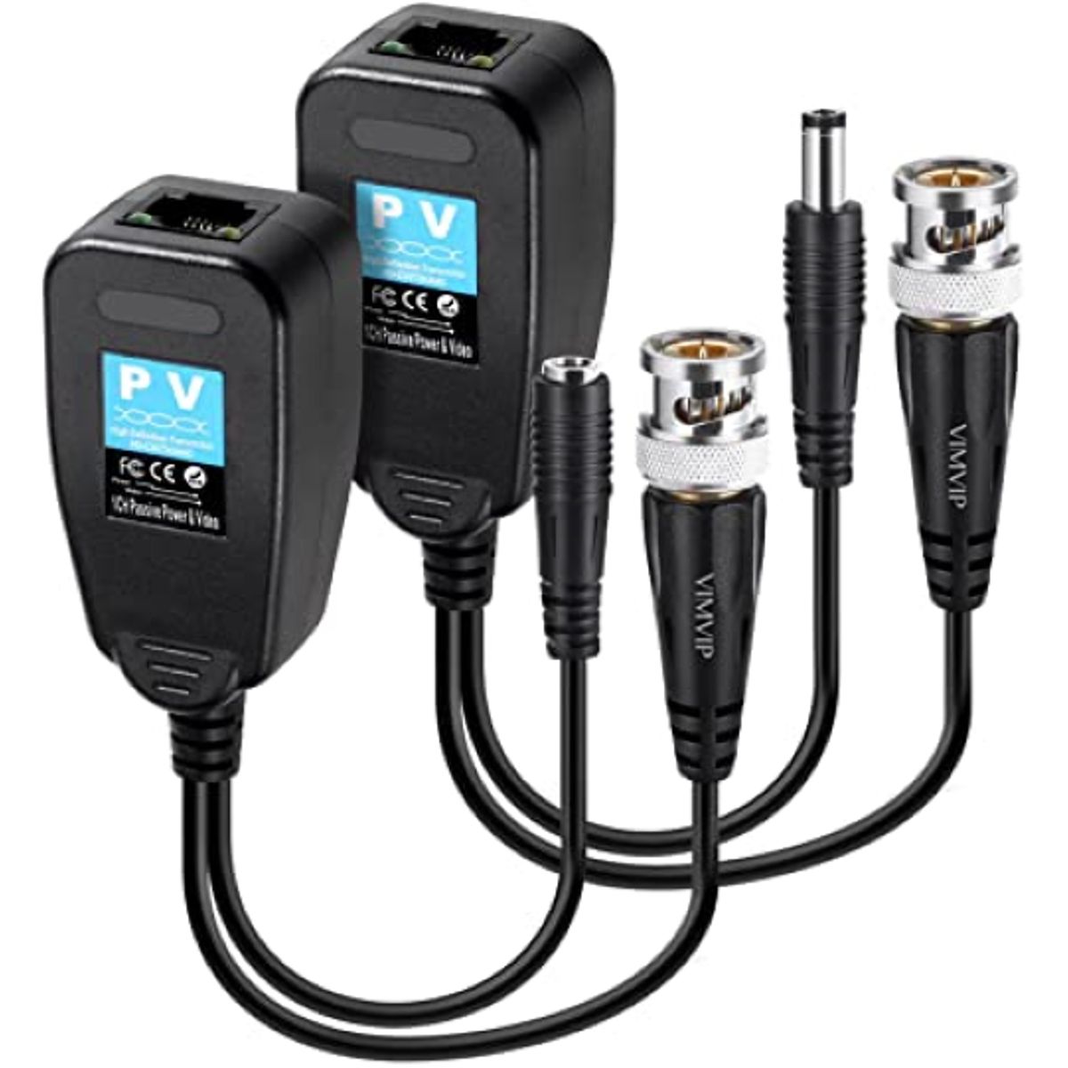 GENERICO - ADAPTADOR RJ45 VIDEO BALUN PARA CAMARAS SEGURIDAD IP CC