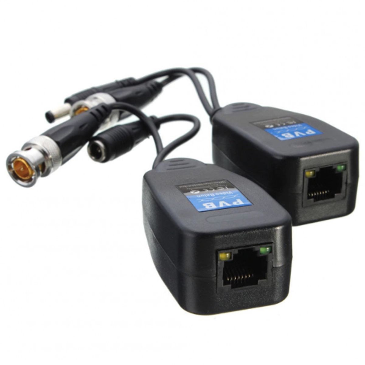 GENERICO - ADAPTADOR RJ45 VIDEO BALUN PARA CAMARAS SEGURIDAD IP CC