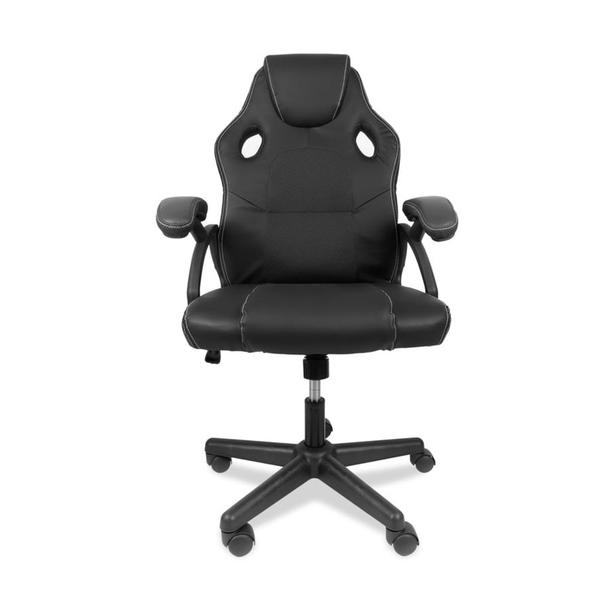 XION - Silla Gamer Ergonómica Giratoria con Balanceo - 6056 Negro