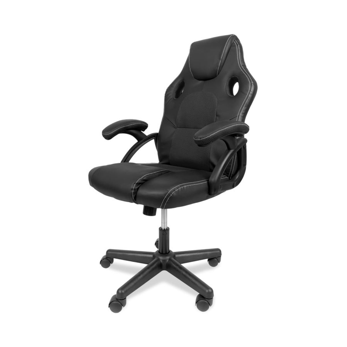 XION - Silla Gamer Ergonómica Giratoria con Balanceo - 6056 Negro