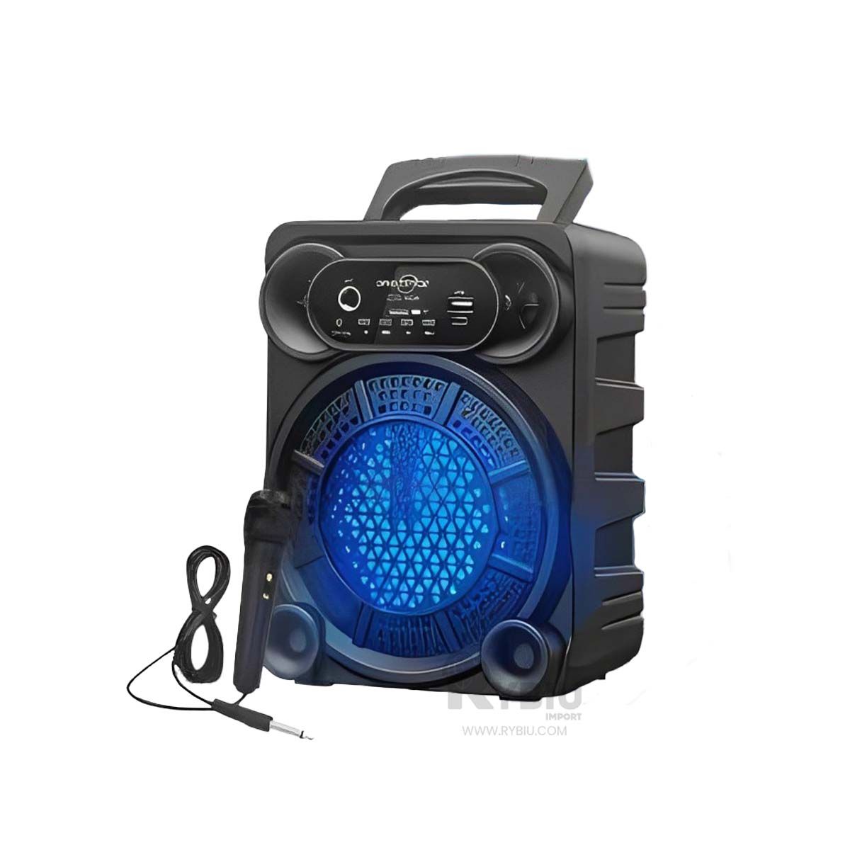 RYBIU IMPORT - Bocina Moderno para Celebracion 4 Pulgadas Y+Gift Stickers