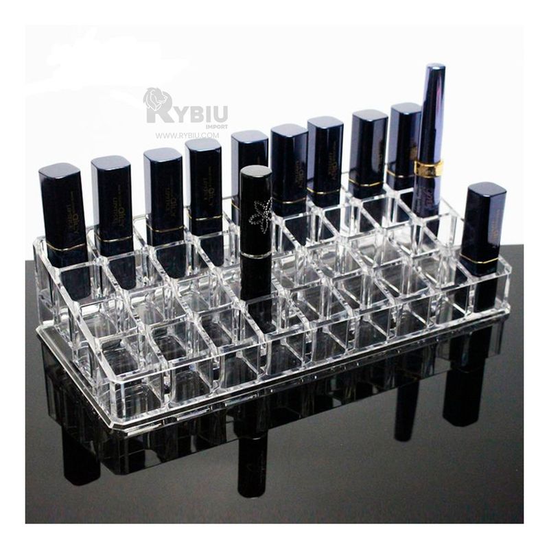 RYBIU IMPORT - Organizador de Labiales en Transparente Y+Regalo Agendita
