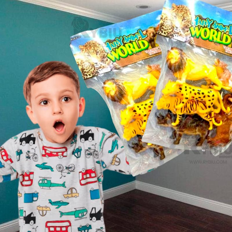 GENERICO - Mix Moderno de Animales en Multicolor Y+Post-it Adhesivos