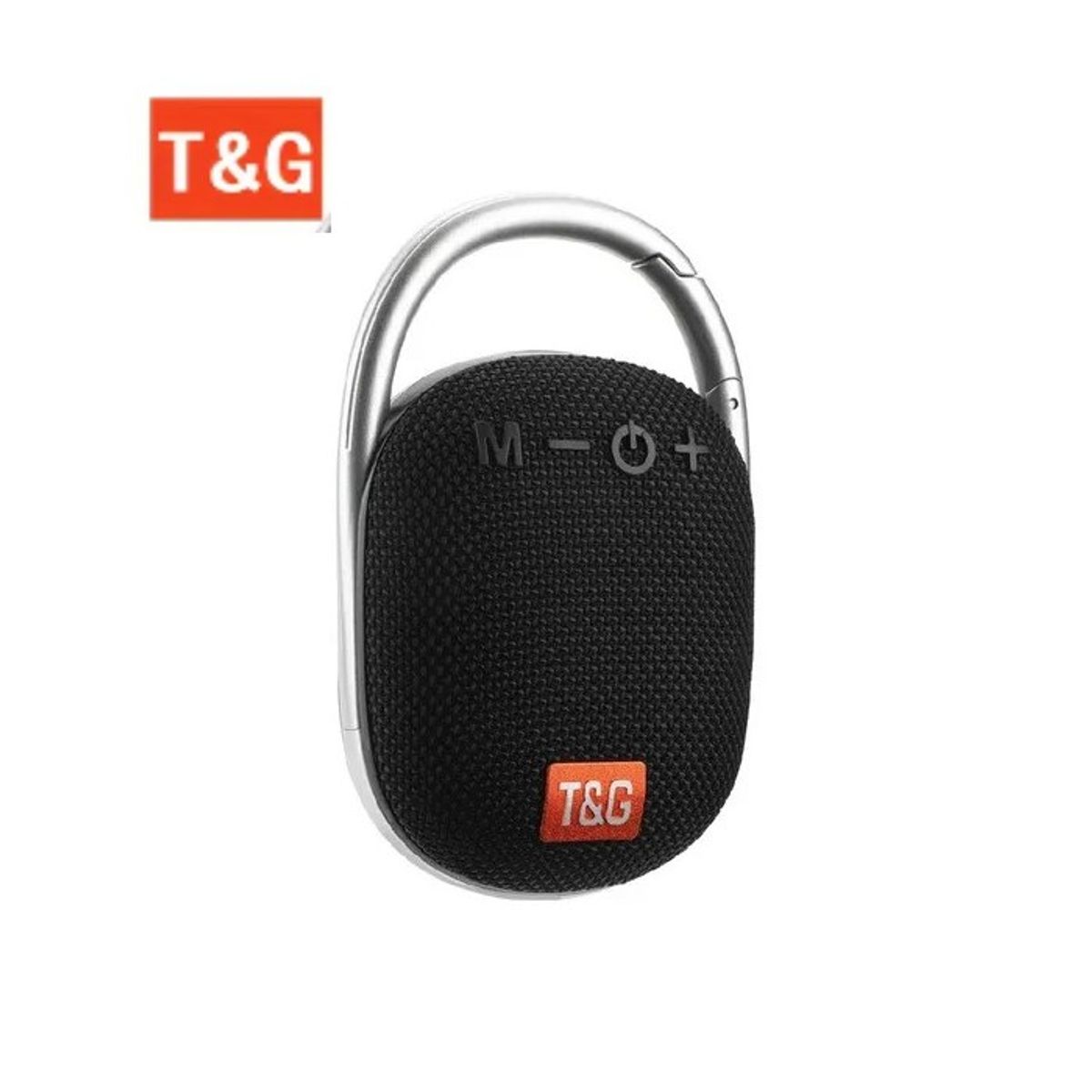 GENERICO - Parlante Altavoz Clip con gancho Portatil Negro