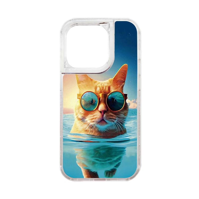 GENERICO - Funda Protector Case 360 Para IPHONE 14 PRO - Transparente