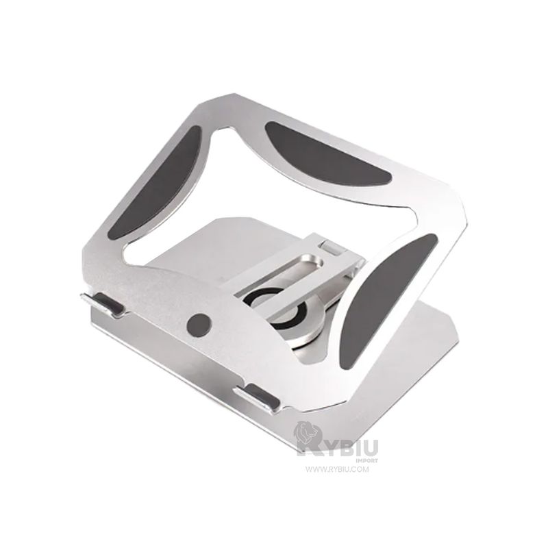 RYBIU IMPORT - Base Portatil y Practica en Color Plateado Y+Regalo Agendita