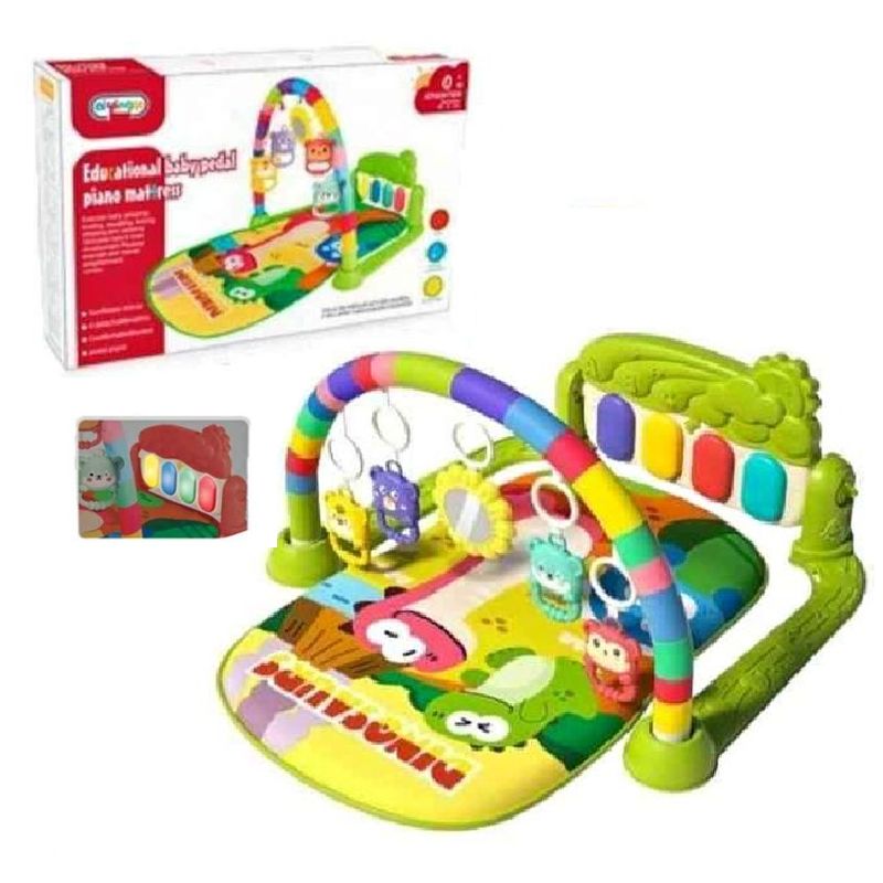 GENERICO - Gimnaciom Piano diseño Dino Musical -VERDE