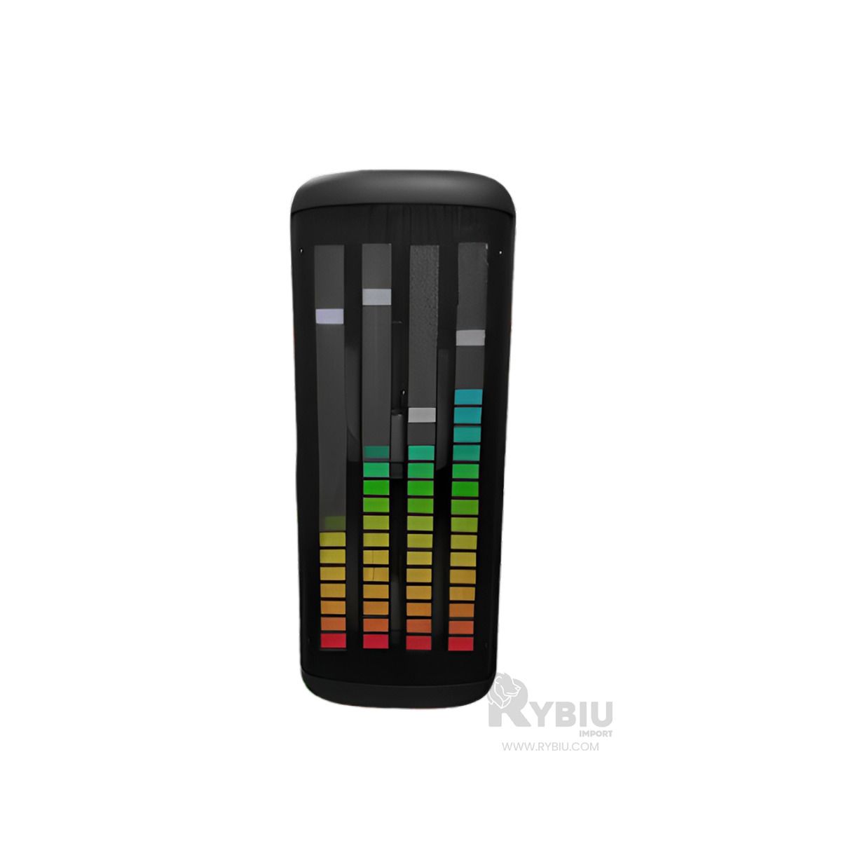 RYBIU IMPORT - Altavoz de Sonido Practico Negro 8 Y+Post-it Adhesivos