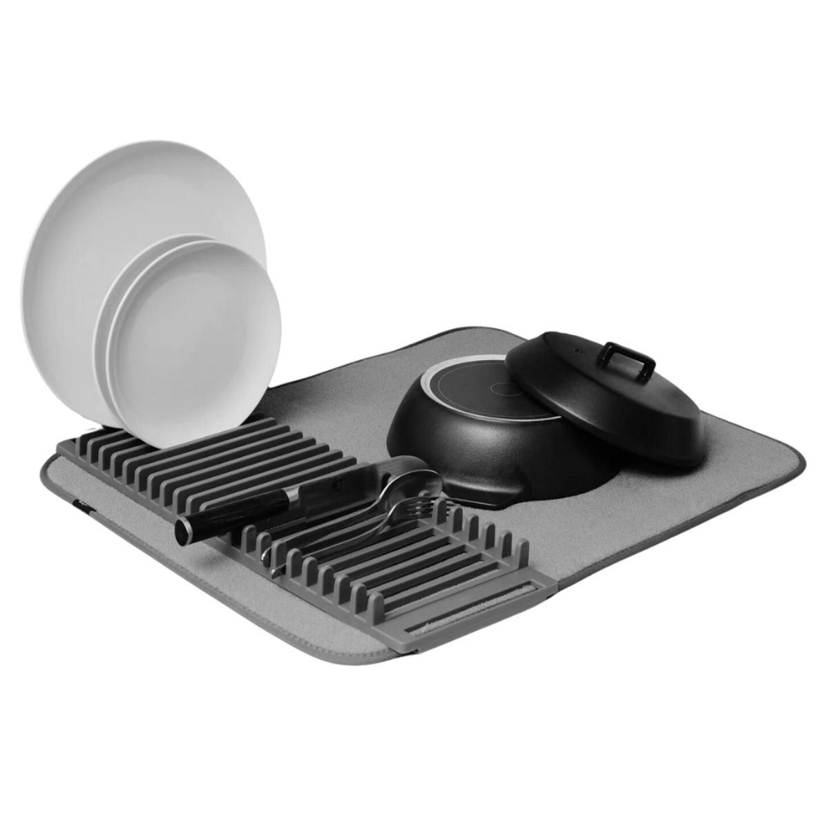 INSPIRA - Escurridor de Platos con Tapete de Secado