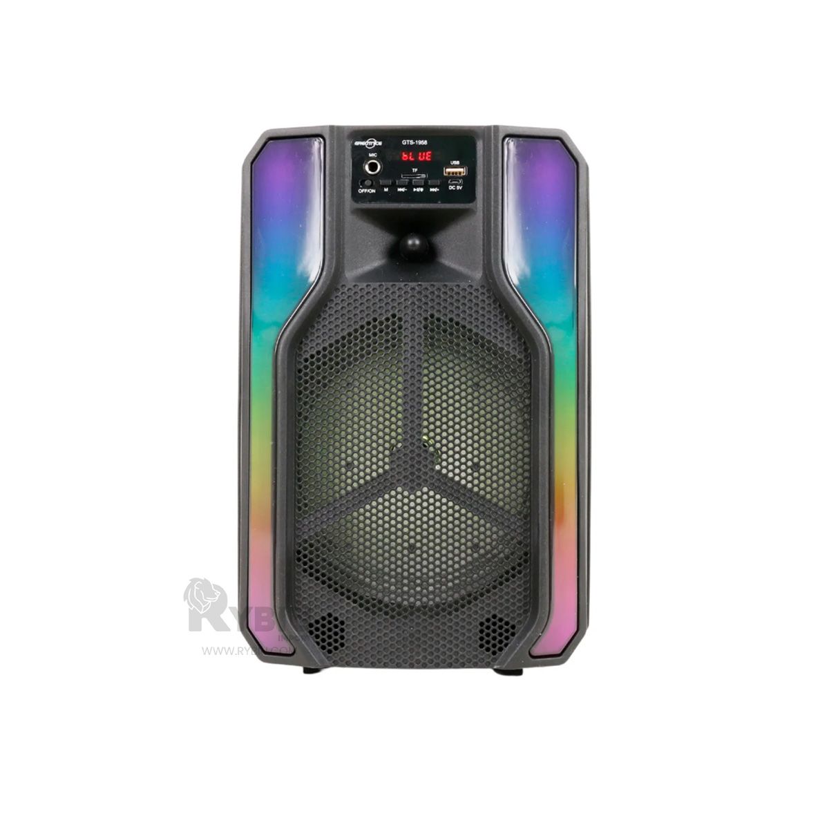 RYBIU IMPORT - Altavoz de Sonido Practico en Negro 8 Y+Post-it Adhesivos