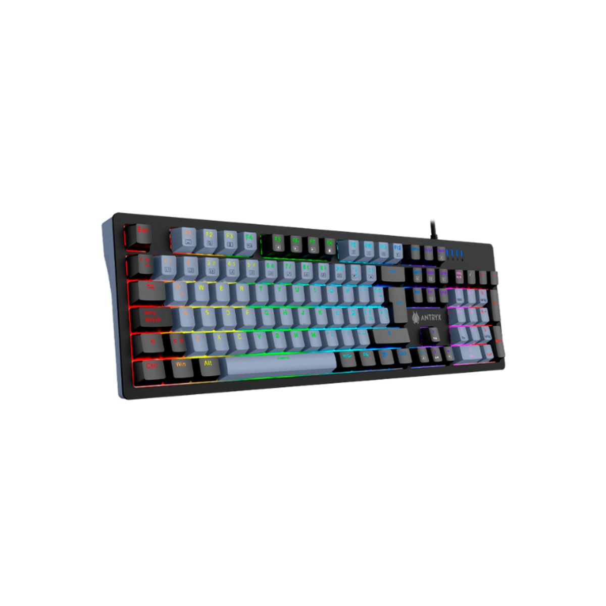 ANTRYX - TECLADO MECANICO ANTRYX MK860L BLACK & GRAY