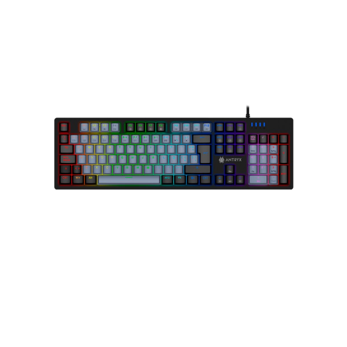 ANTRYX - TECLADO MECANICO ANTRYX MK860L BLACK & GRAY