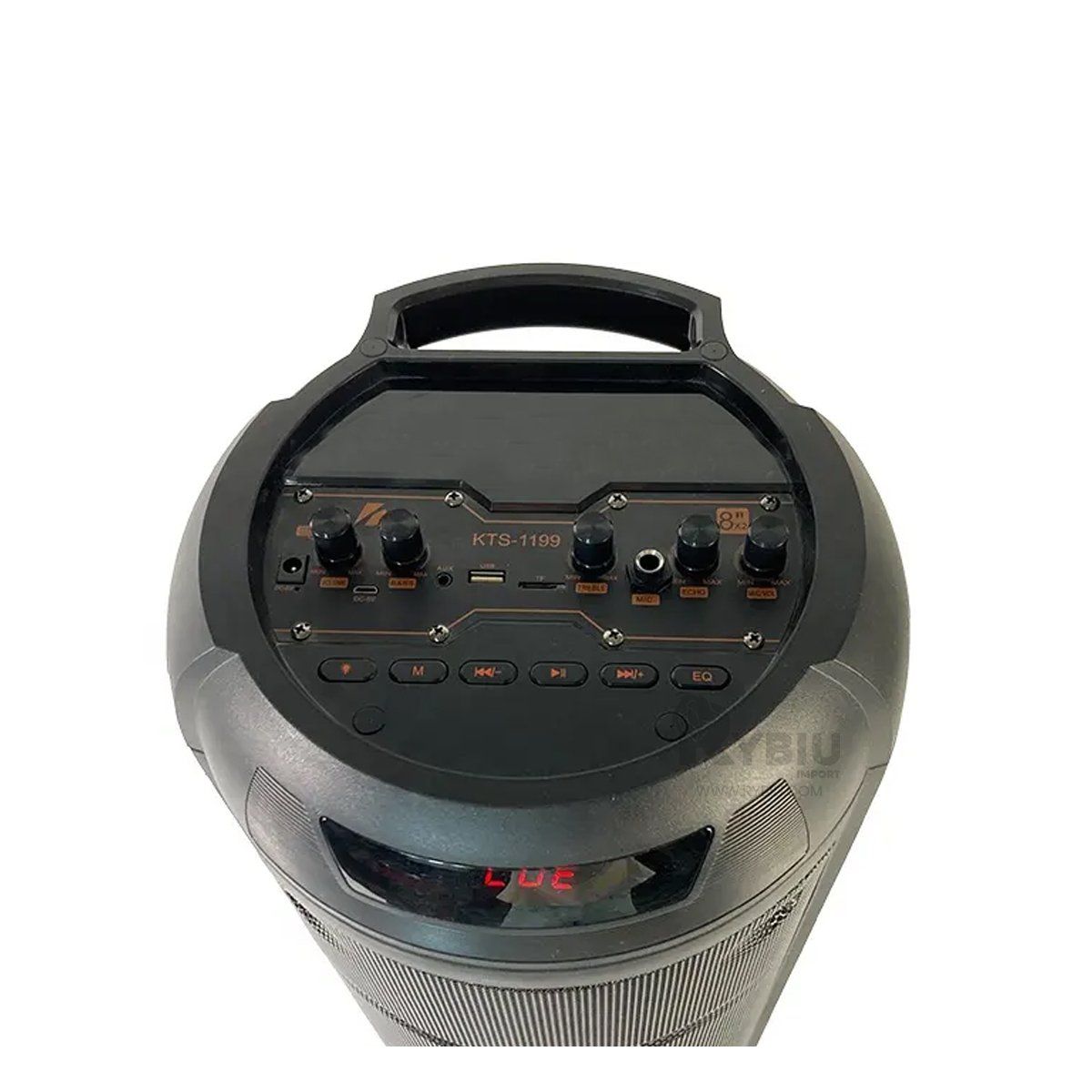 RYBIU IMPORT - Altavoz de Sonido Practico Negro 8 Y+Post-it Adhesivos