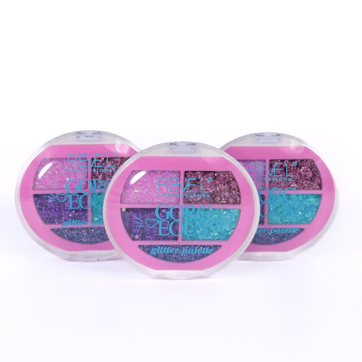 REVE'L PROFESSIONAL - GORGEOUS GLITTER PALETTE TONO 3