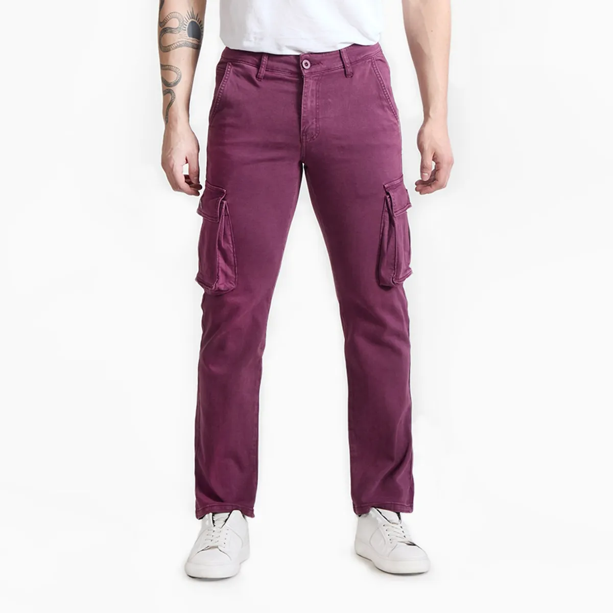 COTTON'S JEANS - Pantalón Regular Cargo Lucas Largo 30