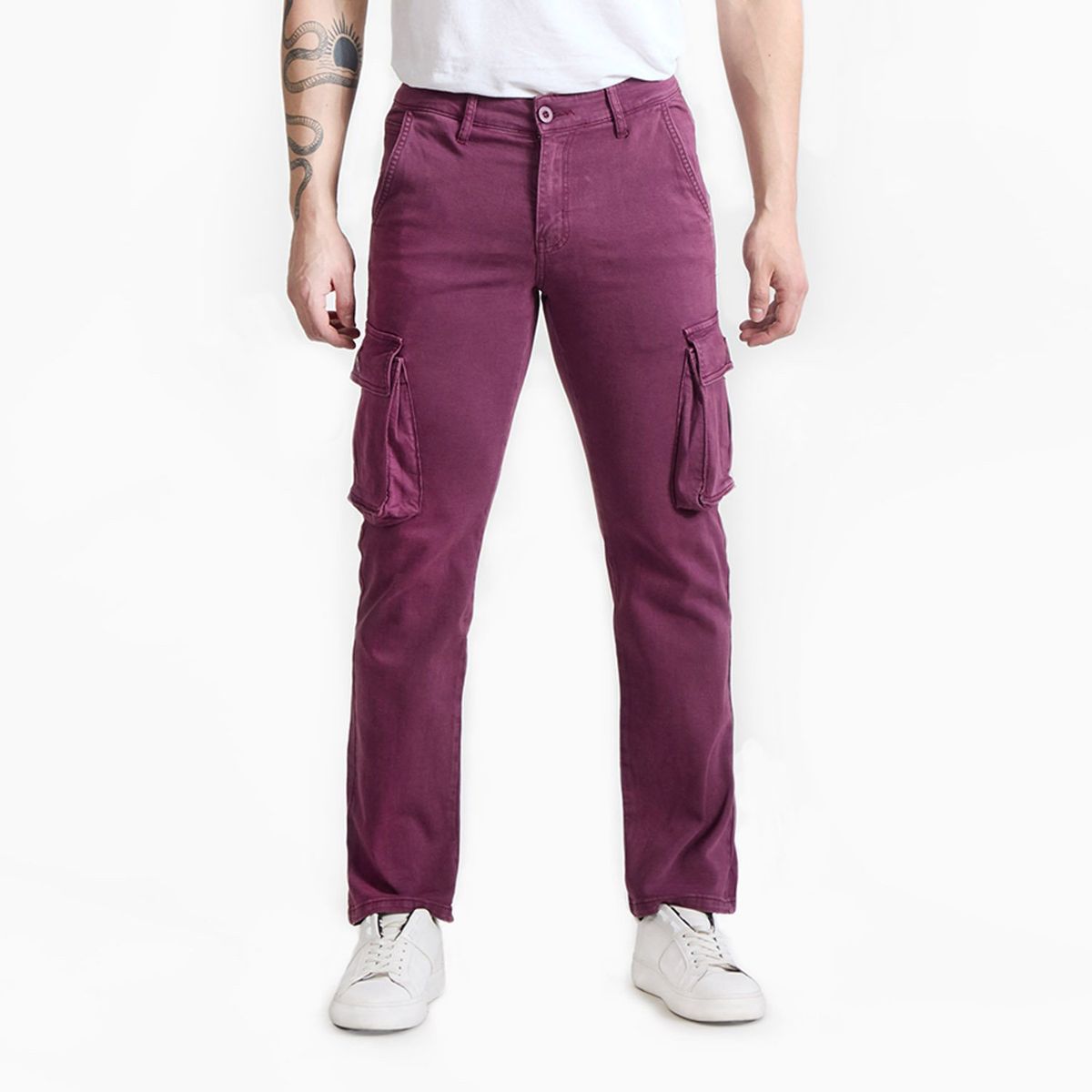 COTTON'S JEANS - Pantalón Regular Cargo Lucas Largo 30