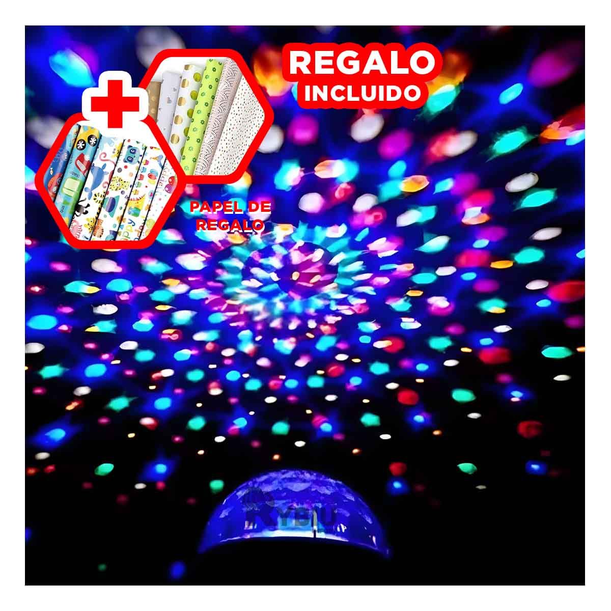 RYBIU IMPORT - Proyector de Luces para Divertirse Rojo Y+Gift Stickers