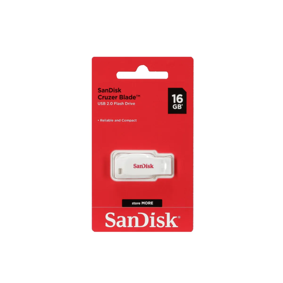 SANDISK - Memoria Flash USB SanDisk Cruzer Blade 16GB USB 20