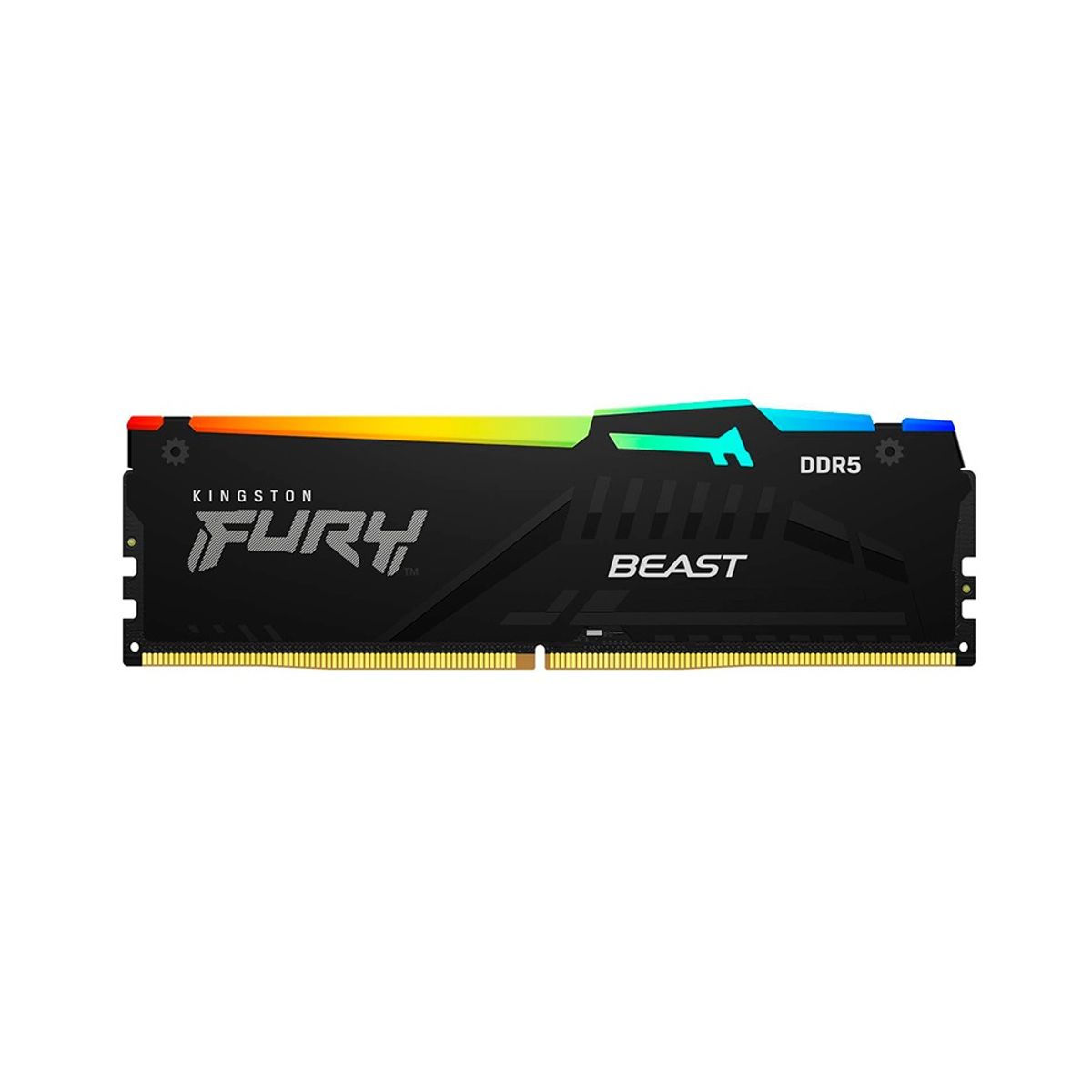 KINGSTON - Memoria RAM Kingston Fury Beast 16GB DIMM RGB DDR5 6000Mhz CL36
