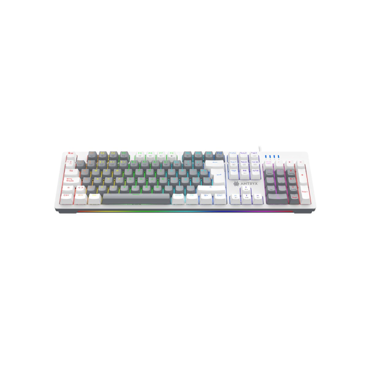 ANTRYX - TECLADO MECANICO ANTRYX MK860L BLACK & GRAY