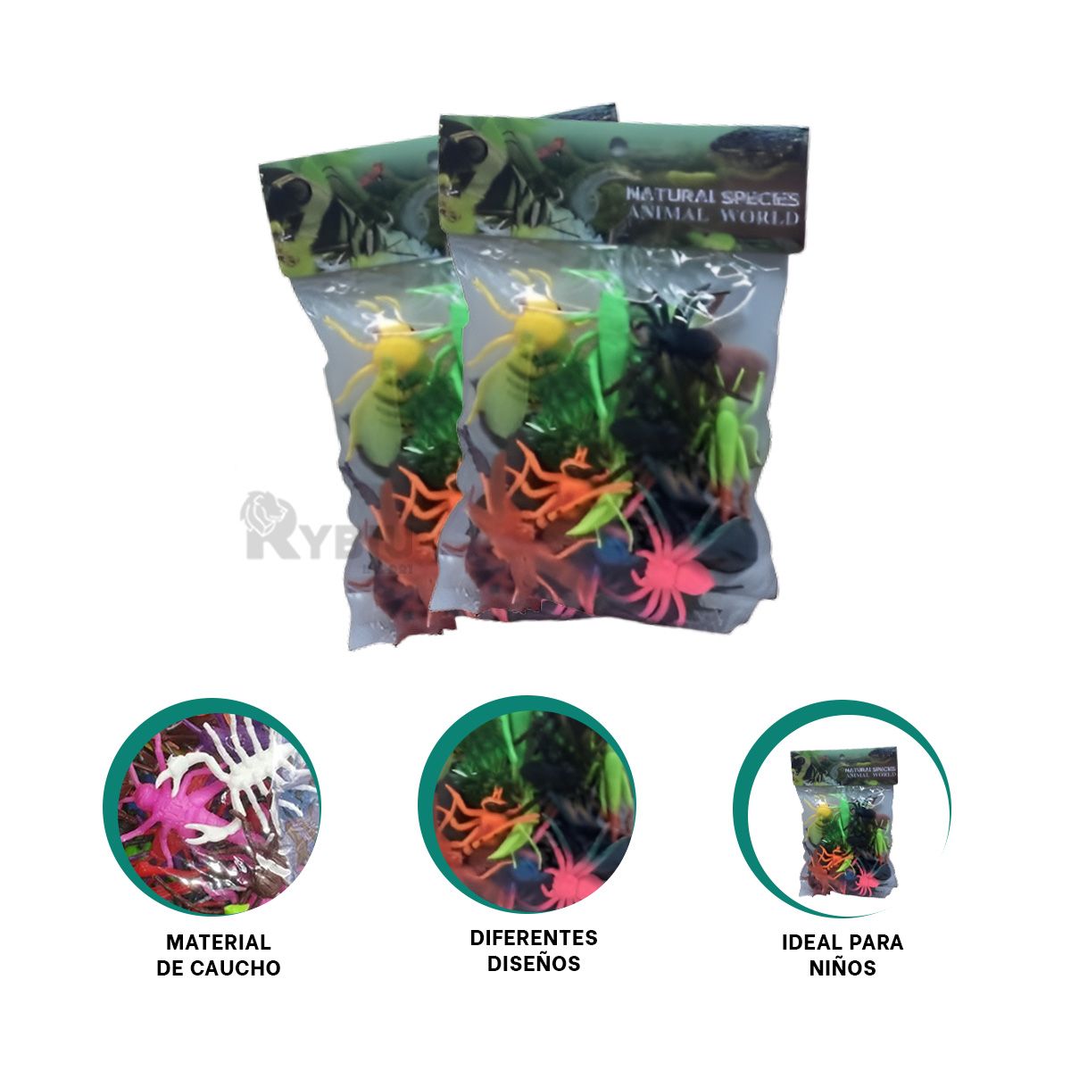 GENERICO - Articulo de Modelo Realista de Animales Y+Regalo Agendita