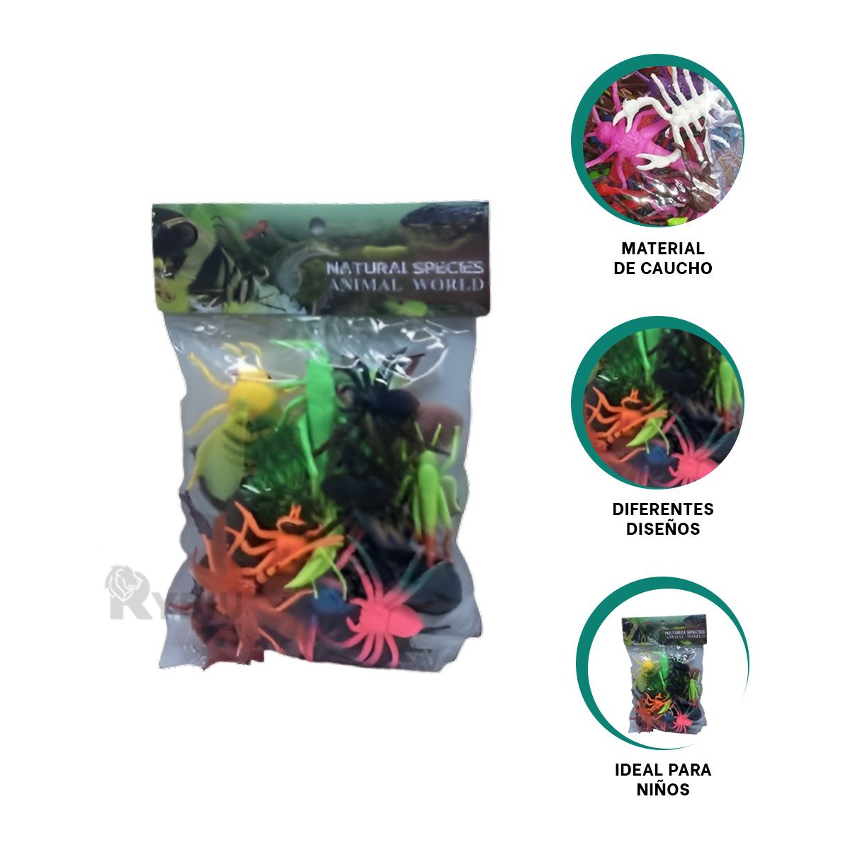 GENERICO - Articulo de Modelo Realista de Animales Y+Regalo Agendita