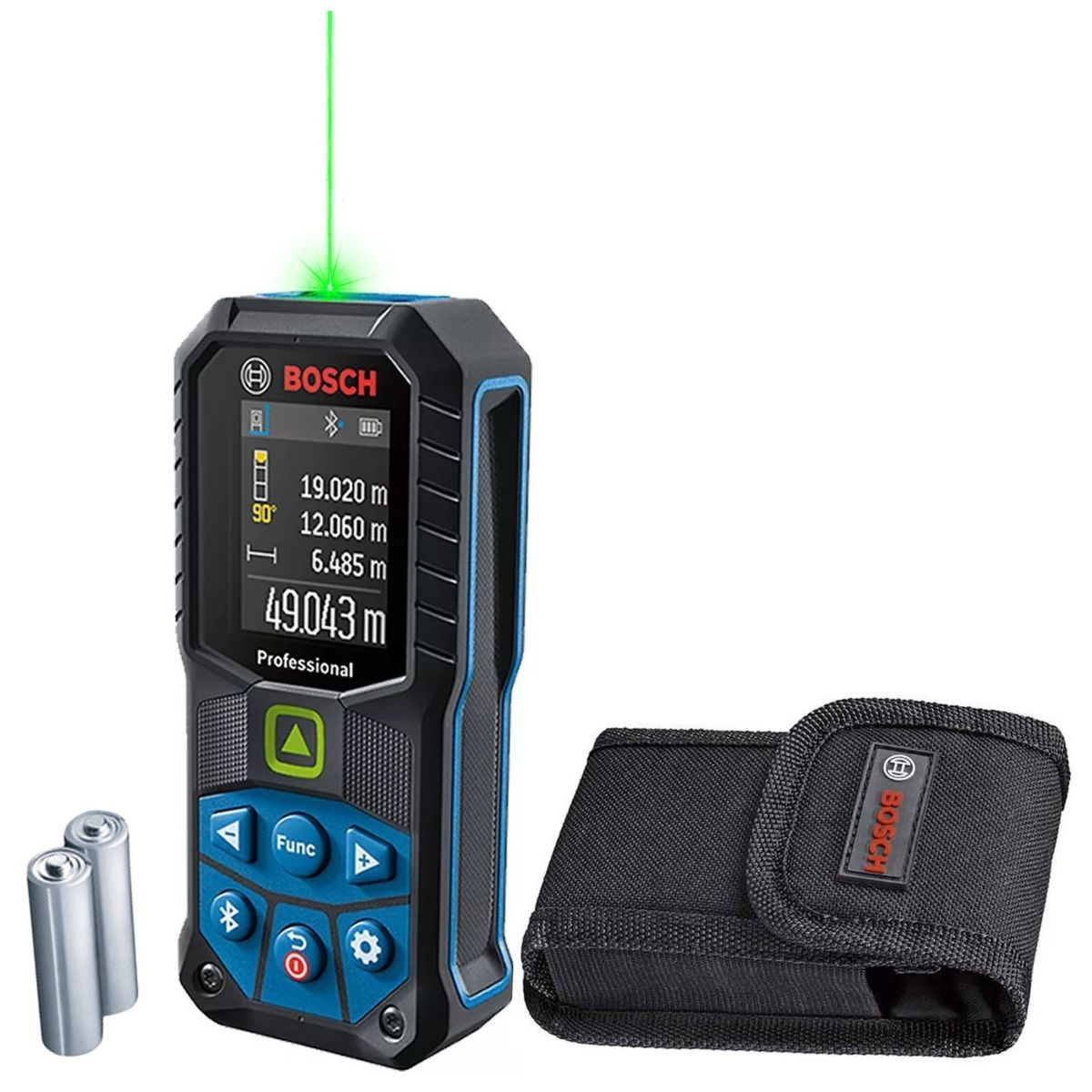 BOSCH - Medidor de distancia láser 50m GLM 50-27 CG distanciómetro BOSCH-verde