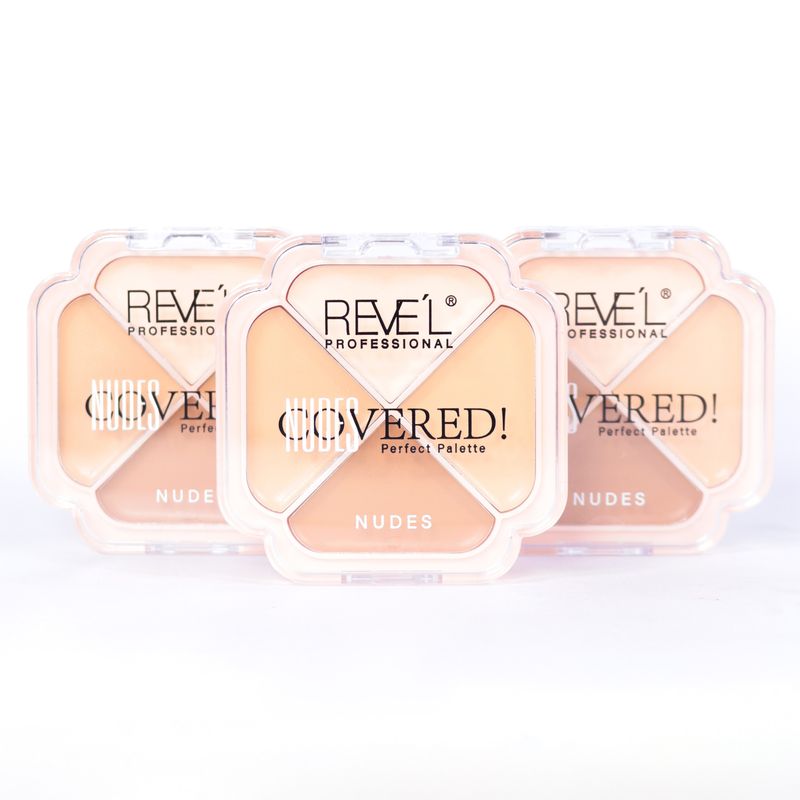 REVE'L PROFESSIONAL - NUDES COVERED PERFECT PALETTE TONO 1