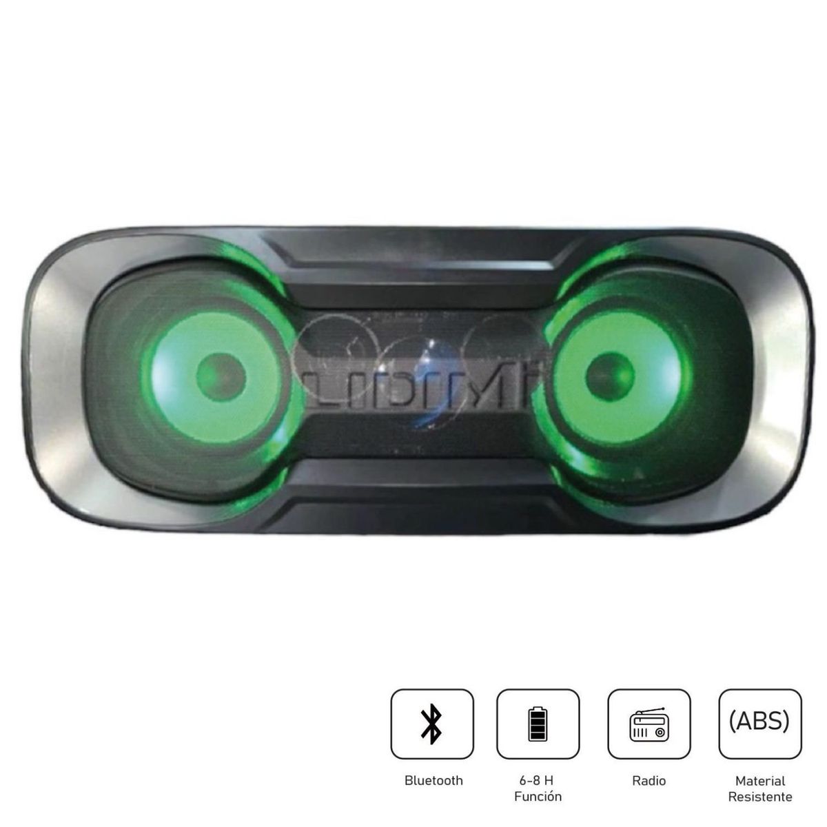 LIDIMI - Parlante Lidimi LD_S009AC 100 W Bluetooth Radio FM Luces RGB