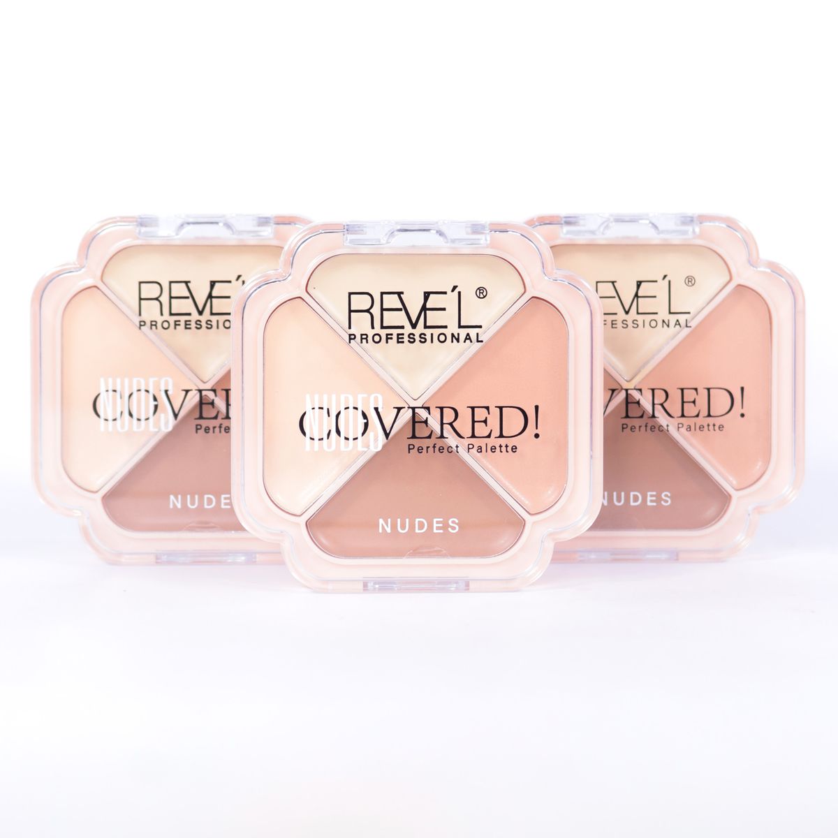 REVE'L PROFESSIONAL - NUDES COVERED PERFECT PALETTE TONO 3