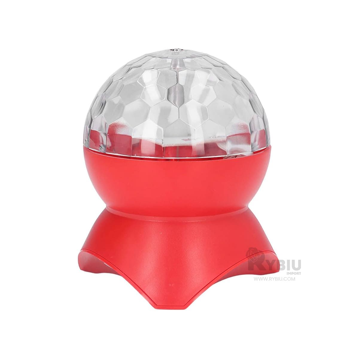 RYBIU IMPORT - Reflector Moderno y Brillante para Discoteca Color Rojo