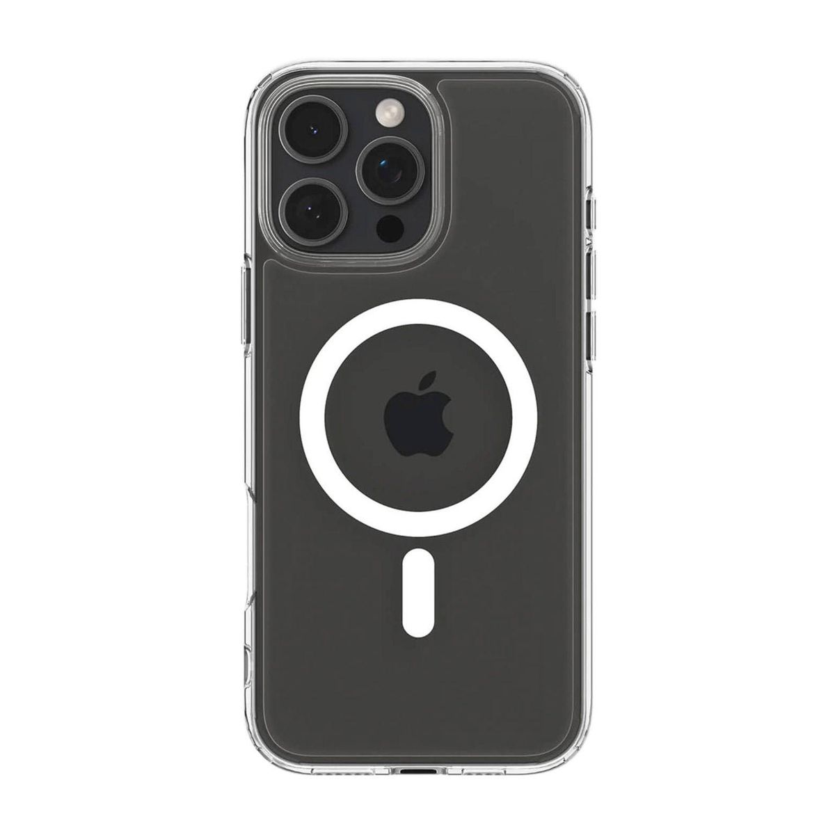 SPIGEN - Case USA Magsafe Spigen Crystal Hybrid iPhone 16 Pro Max Blanco