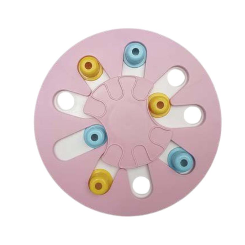 GENERICO - Juguete Puzzle Interactivo Top-18 Color Morado