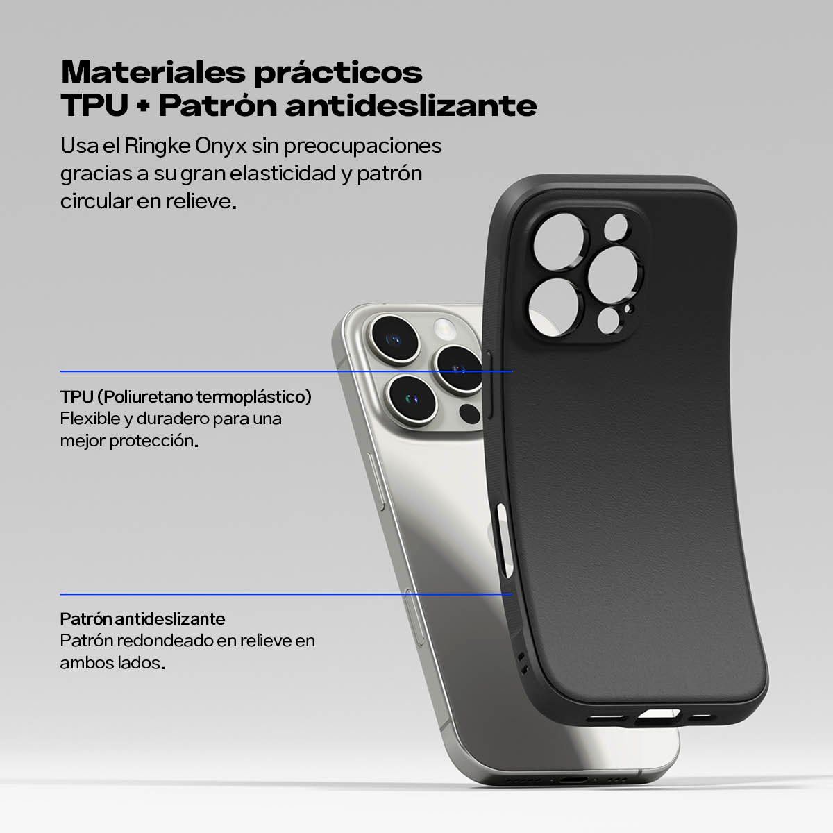 RINGKE - Case iPhone 16 Pro Negro Ringke Onyx MagSafe Importado USA