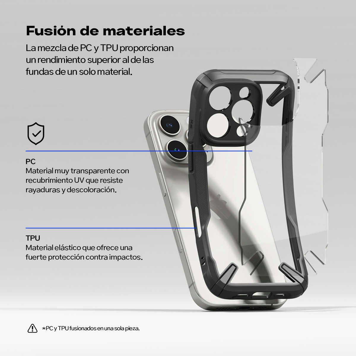 RINGKE - Case iPhone 16 Plus Ringke Fusion X - Importado USA